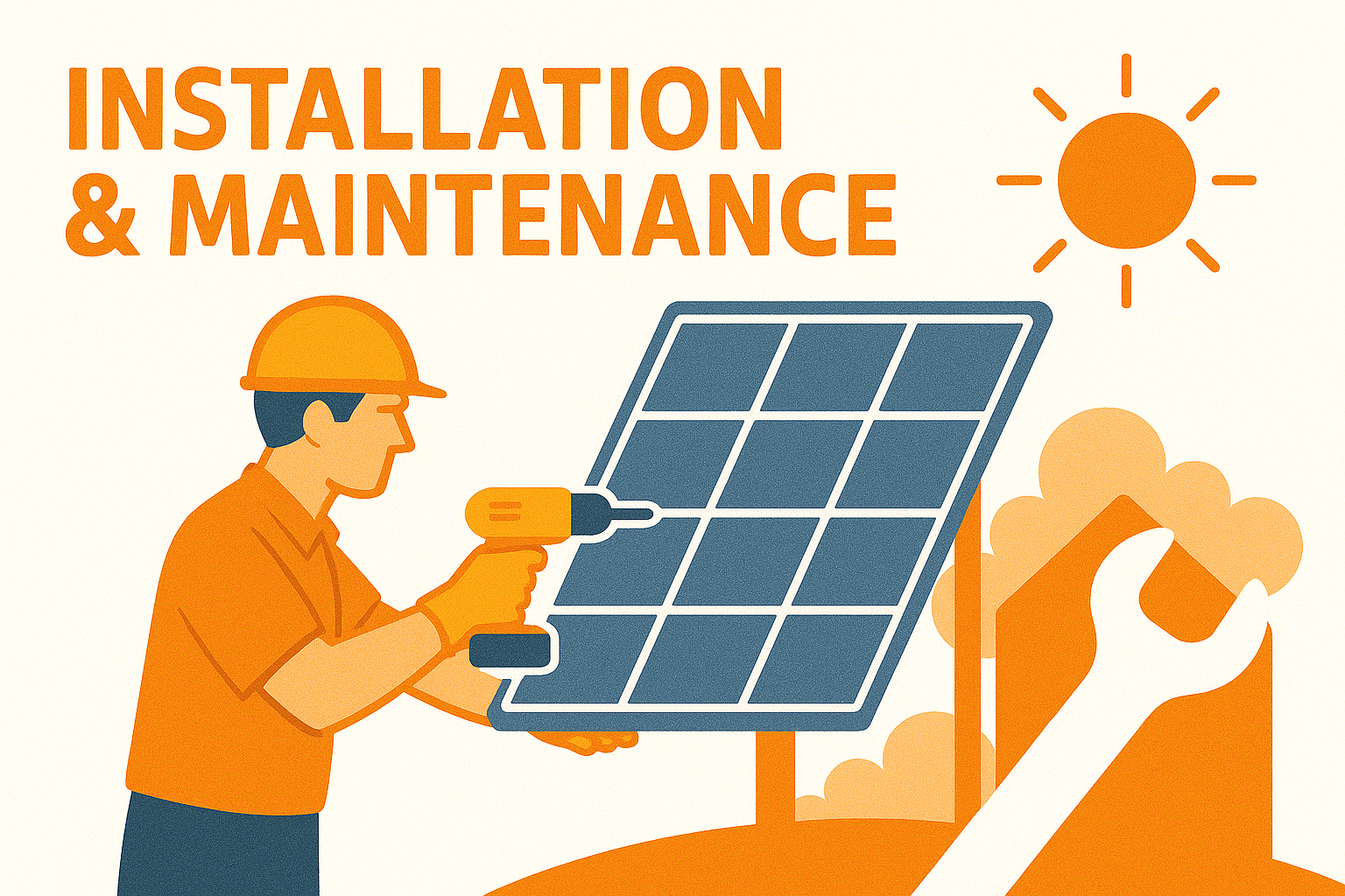 Residential solar panel system